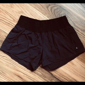 Lululemon black shorts, 4 inch inseam.  NWOT